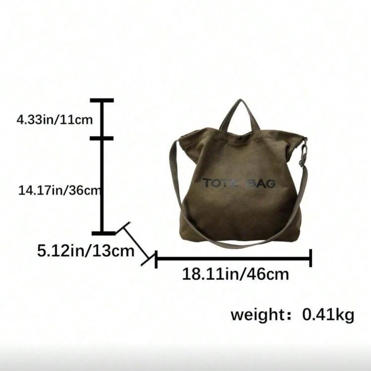 Large Capacity Letter Graphic Canvas Tote Bag For Women, Fashion Handbag Casual Commuter Shoulder Bag, Minimalist Lightweight Big Capacity Female Satchel Bag, Versatile Vintage Tote Crossbody Bag, New Simple Style Women Tote Bag Fit For Work School