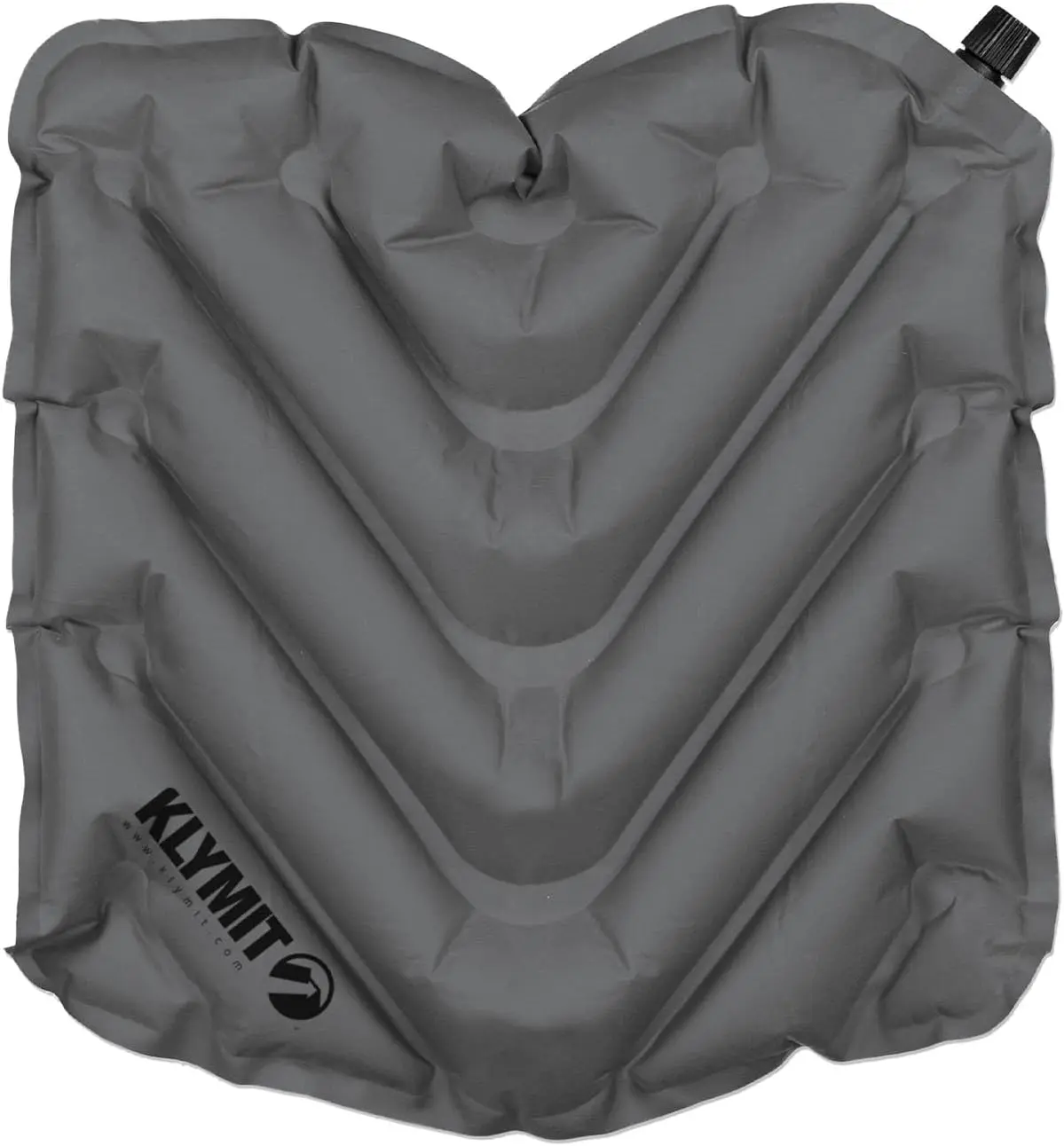 V Seat -, Inflatable Padded Cushion Seat, Perfect for Air Travel, Camping, Backpacking and Bleacher Seats