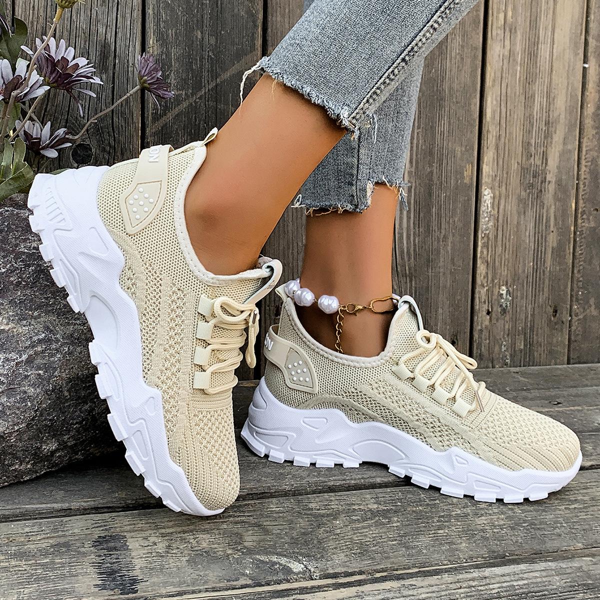 2026 Spring New Casual Shoes for Women, Breathable and Lightweight Sports Shoes, Comfortable and Durable Women's Shoes