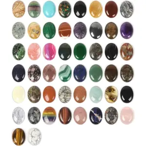 Wholesale Lot Multi-color Gemstone Round Oval Cab Cabochon For Jewelry Making