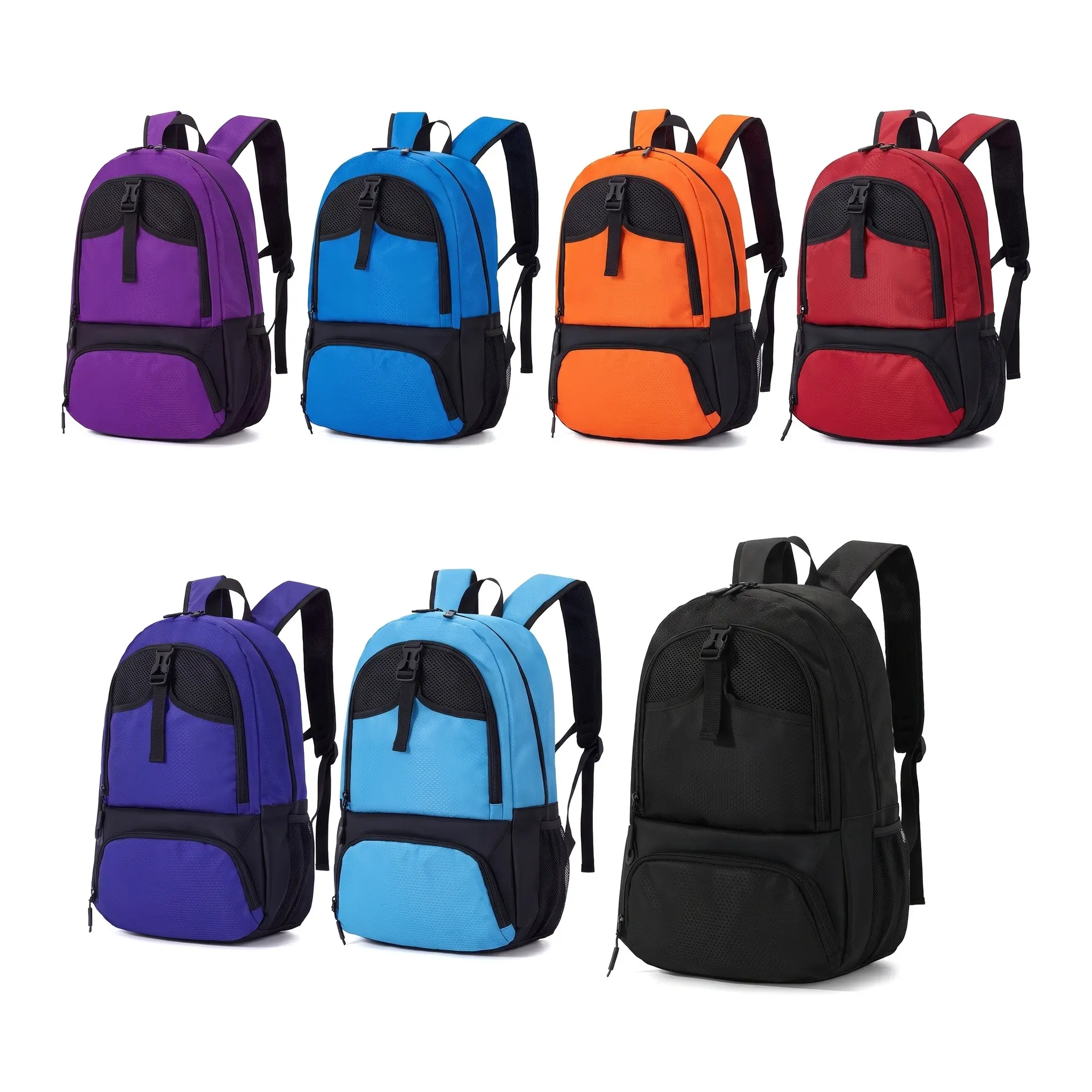 Sports Basketball Backpack For Men And Women, Large Capacity Training Daypack, Durable Lightweight Shoulder Bag With Separate Ball Pocket, Ideal For Basketball Practice Gym Workout Outdoor Travel School And Daily Commute Occasions