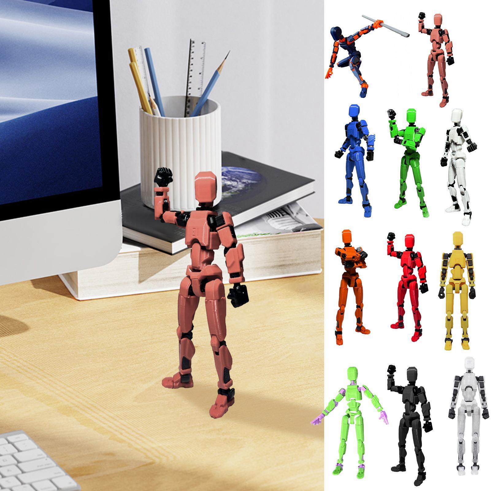 1PC 13 Joints Figure Articulate Movable Dummy Doll Diy Assembly Toy 3D Printed Action Figure Stop Motion Animation Dummy