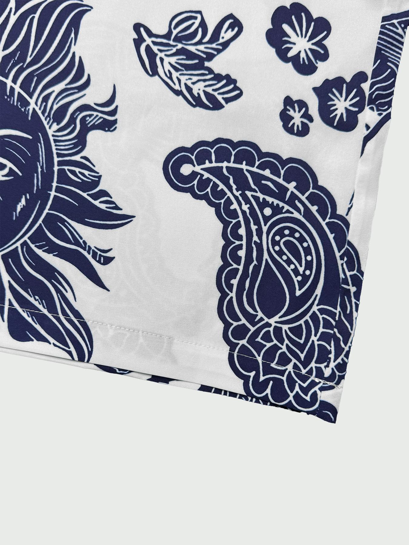 Women's Boho Style Floral Print Sleeveless Top & Belted Straight-Leg Pants Set, Casual Summer Outfit for Vacation