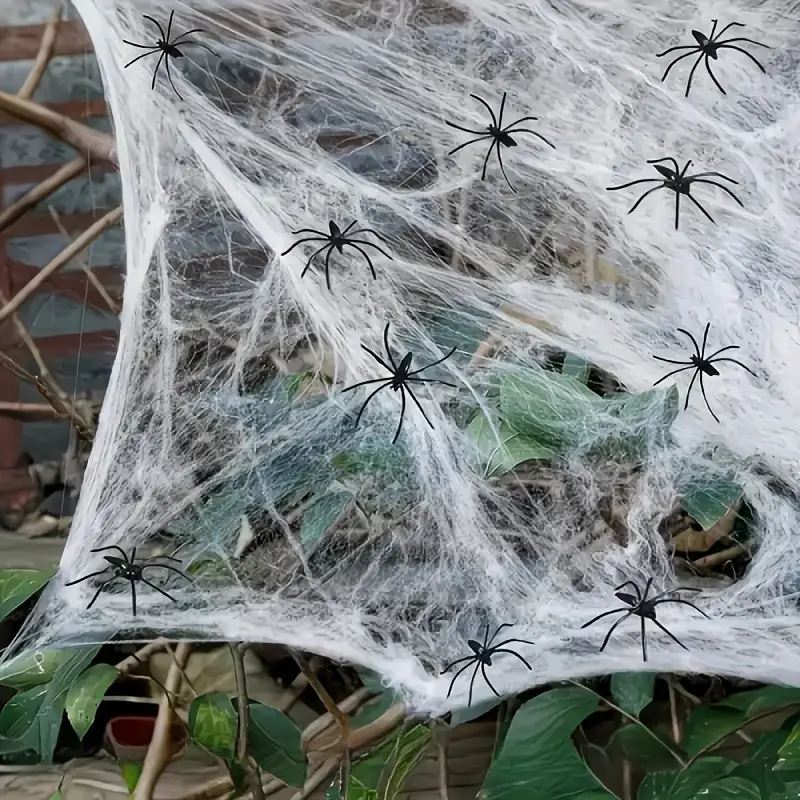 Cobwebs Halloween Decorations,Spider Web Decoration,Halloween Spider Web,Cobweb,Spider Webwith Fake Spiders,Halloween Cobwebs,Cobwebs,Spiders Web Decoration,Halloween Decorations