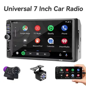 Multifunctional Universal 2din 7 Inch Touchscreen Car Mp5 Player, Clear and Detailed Image Quality, In-Car Audio-Visual Entertainment Device