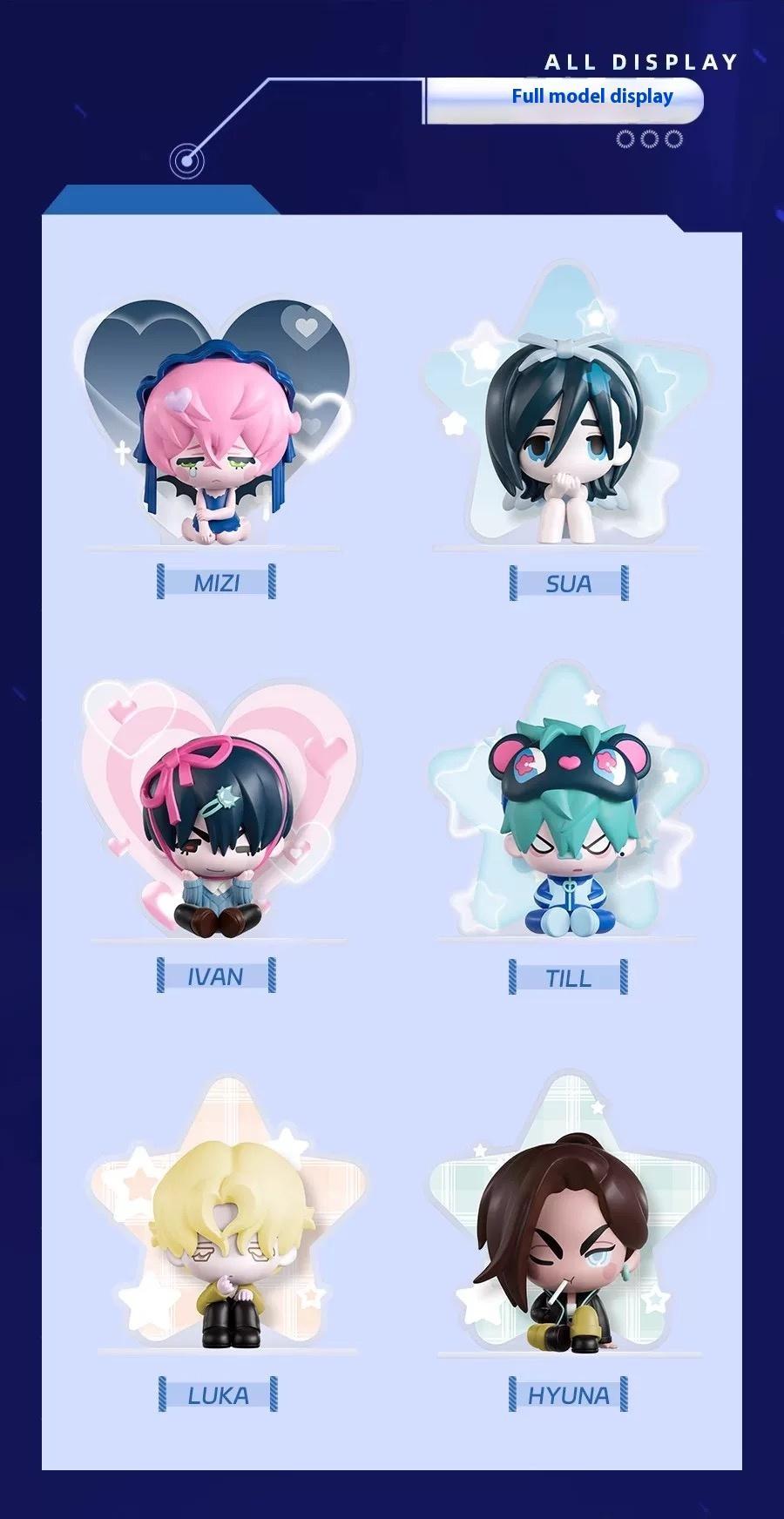 Hot Selling Alien Stage Free Stage Series Blind Box Anime Character Surprise Mystery Box Mini Model Doll Decoration Gift Toy