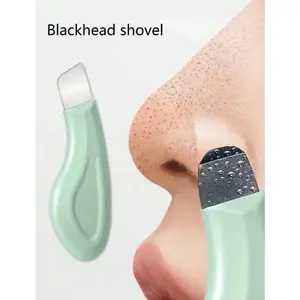 1pc Face Blackhead Remover Tool - Gentle Pore Cleaner, Suitable For Morning & Evening Skincare, Makeup Prep, After Facial Care, Business Travel, Weekend Home SPA, Beauty Gift Set, All Seasons
