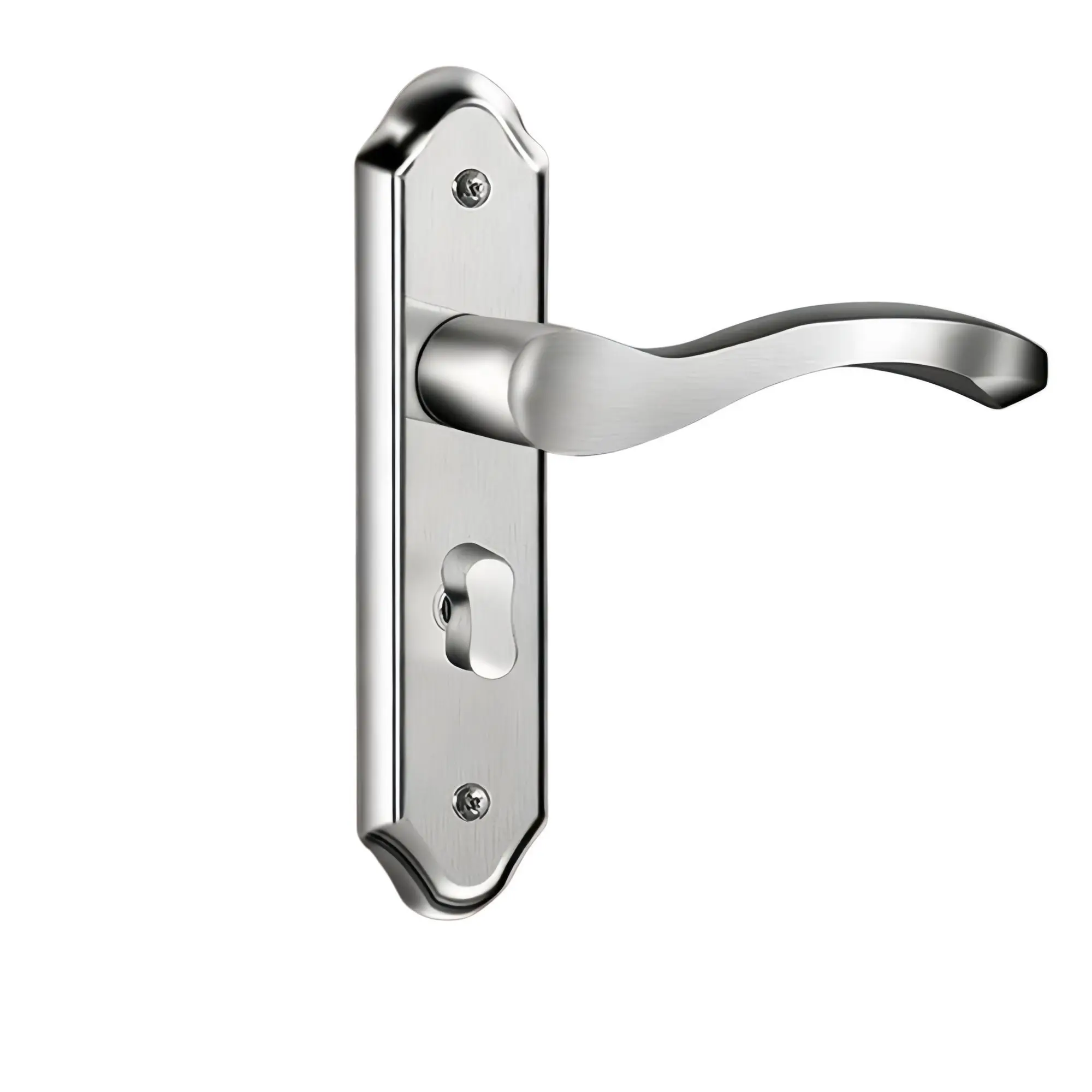 Modern Locking Door Handle, Privacy Protection, Smooth Surface, Durable Structure, Ideal for Home and Office Use