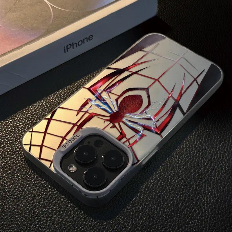 Silicone Case Anti-impact Silicone Shockproof Spider for Compatible Samsung Galaxy S26 Ultra / S25 Ultra / S24 Ultra / S23 Ultra / S22 Ultra, Accessories, Smartphone