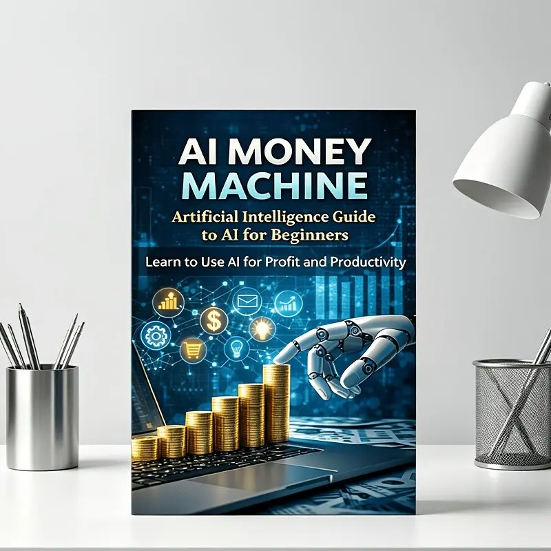 Ai Money Machine Guide for Beginners, Learn Ai Tools, Automation, Chatgpt, Prompt Engineering, Productivity Systems, Online Income Strategies