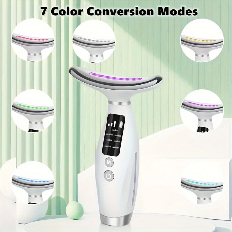 Firming Face Massager - Viral Rechargeable Device for Lifted Skin & Contoured Jawline, 7 Modes for Glowing Skin | #FacialMassager #SkincareDevice #AntiAging