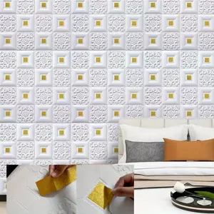 30pcs Self-Adhesive Wallpaper, Waterproof & Stain-Resistant, Easy Installation, Ideal for Bedroom, Living Room, Office, Ceiling Decor