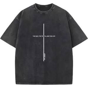 Women'S Christian Shirts for Jesus God Bible Verse Religious Faith T Shirt  Acid Wash Cross Graphic Tees Tops