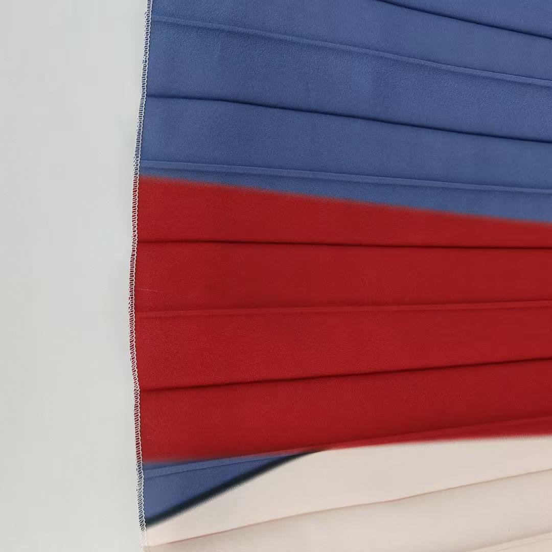 Fashionable strapless colorful printed dress