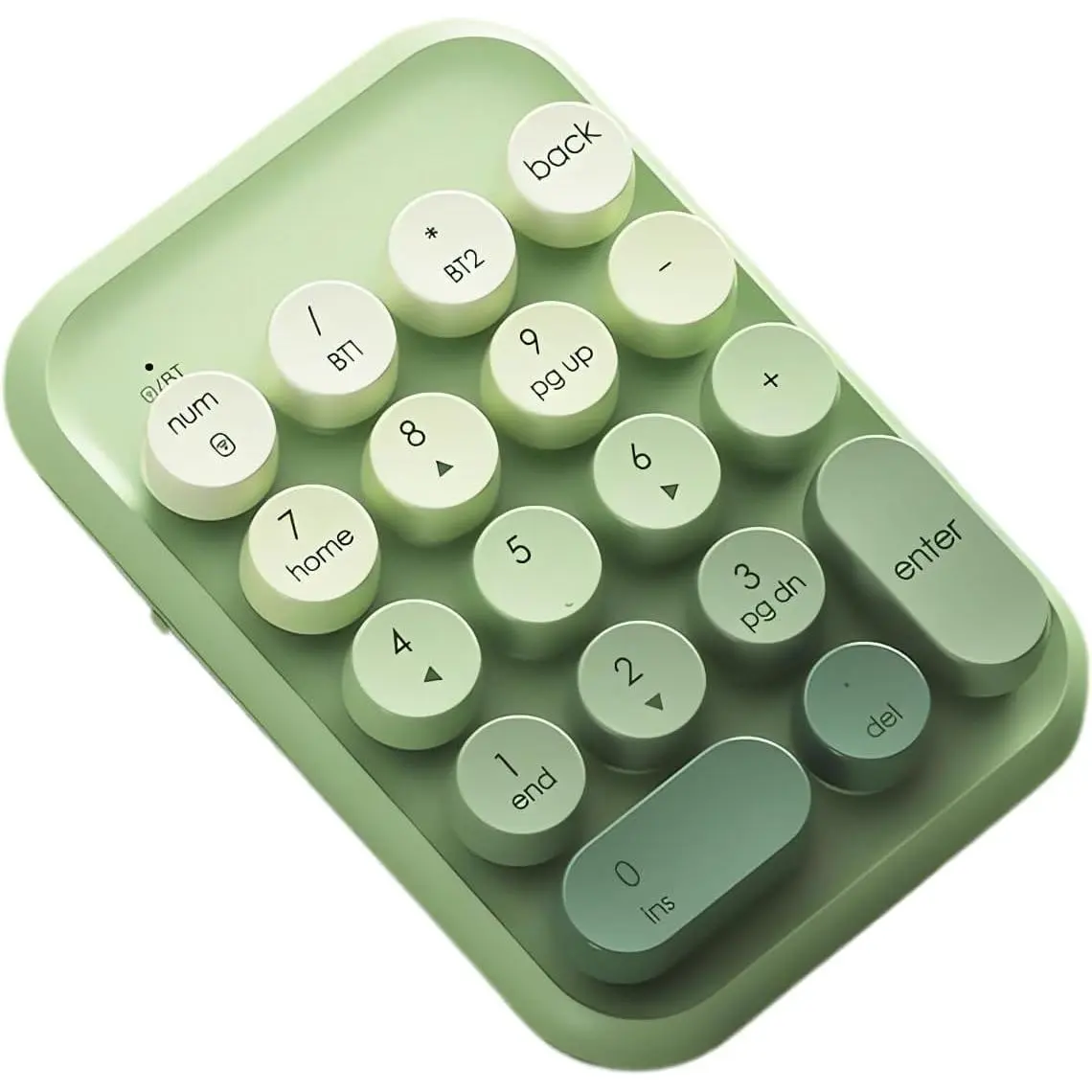 Typewriter Style Number Keypad  2.4G//USB-C Wired