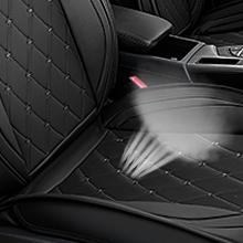 Nilight Hyundai Honda Accord Kia Civic Corolla Camry CRV RAV4 Fusion 5 Seat Covers (Full Set, Black)