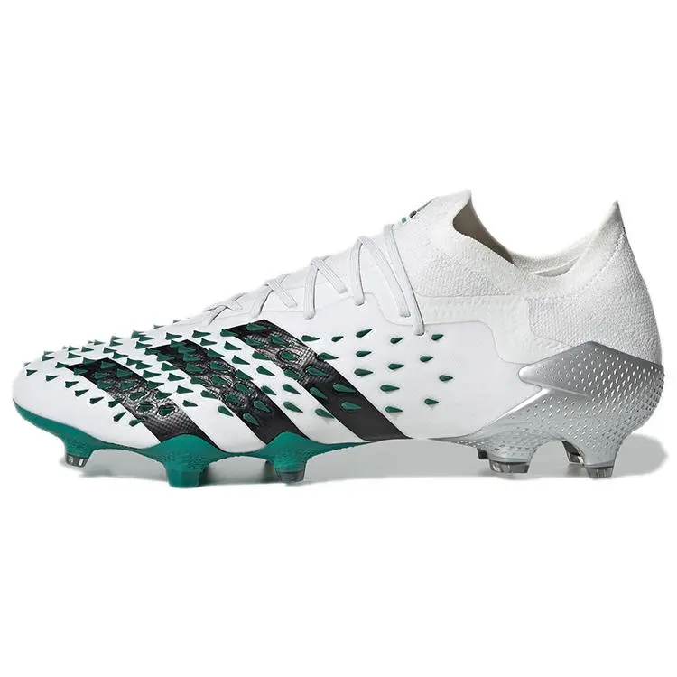adidas Predator Freak.1 L EQT Round Toe Lace-Up FG (Rubber Long Stud) Durable Soccer Shoes GW0749