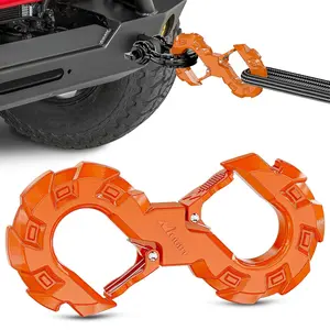 Nilight Quick Release S-Tow Shackle Hook - Heavy-Duty Forged Steel Off-Road Rescue Hook, 11000 LBS Heavy-Duty Towing Capacity, Fits Winch Rope & Strap, All-Scenario Compatibility, Lightweight & Portable, for Jeep, Trailers