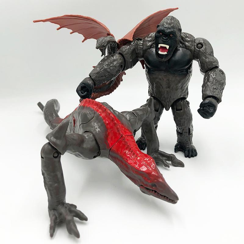 Movie Skull Island Warbat Skullcrawler Movable Model Toy Monster King Kong Vs Godzilla Toys PVC Children’s Gifts KingKong 16CM Movie Skull Island Warbat Skullcrawler Movable Model Toy Monster King Kong Vs Godzilla Toys PVC Children’s Gifts KingKong 16CM