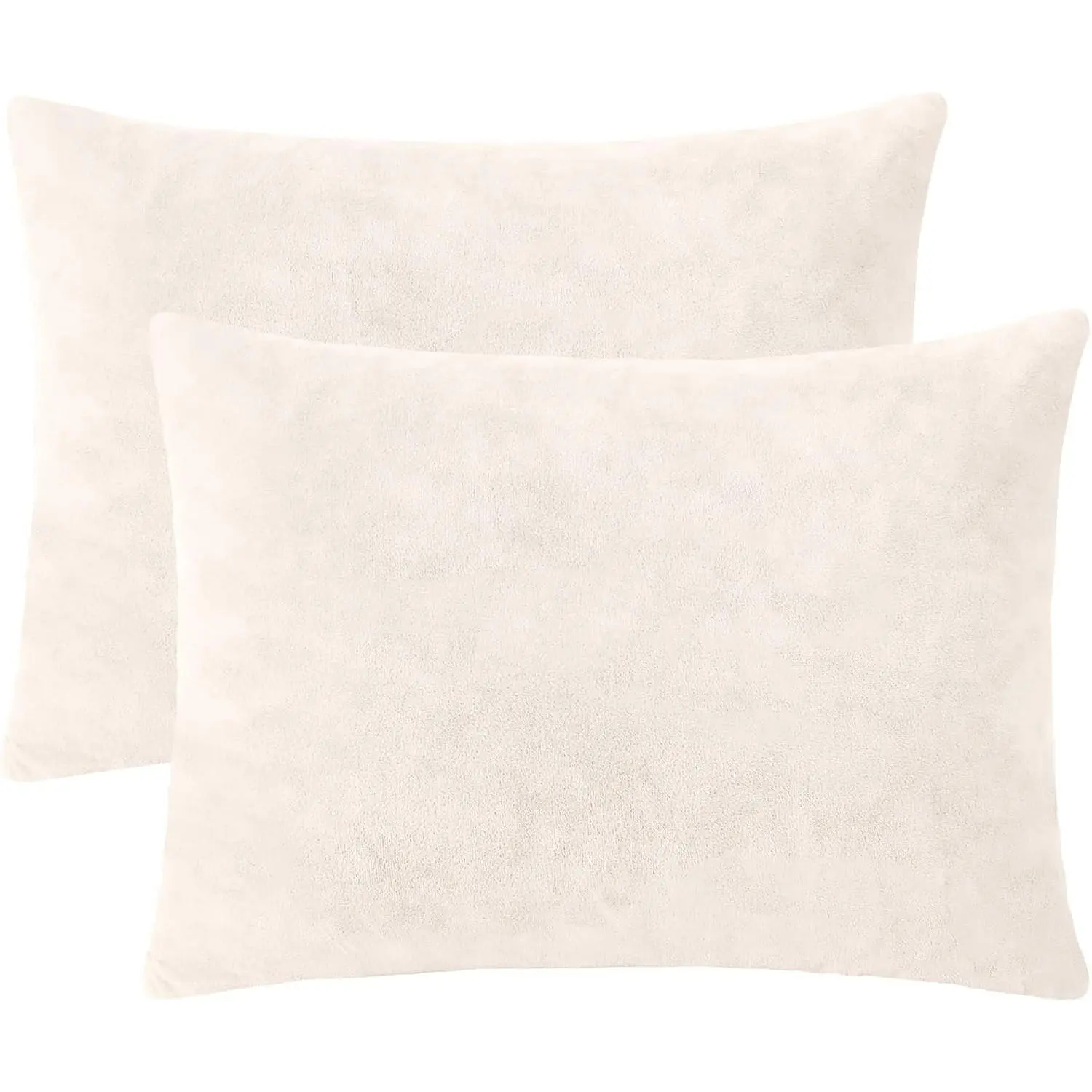 2 Pack Small Pillow, 16 X 12 Inches, Memory Foam Mini Pillow for Travel, Camping, Sleeping, Nap and Neck, Knee, Lumbar Support, Tiny Cushion for Pet, Dogs (Off-White)