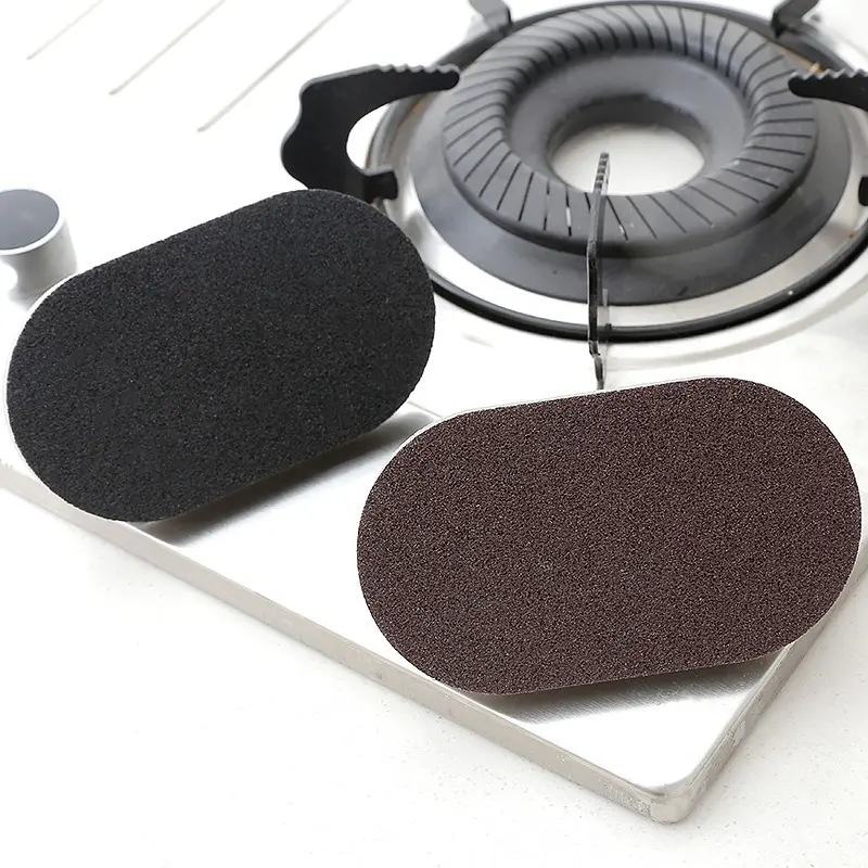 2 Pieces Kitchen Magic Sponge Cleaning Brushes, Multi‑purpose Sponge Scrubbing Brushes for Pans Pots Grinders and Knives, Melamine Sponge Tools With Powerful Decontamination Cleaning Performance, Multifunctional Scrubber Sponges