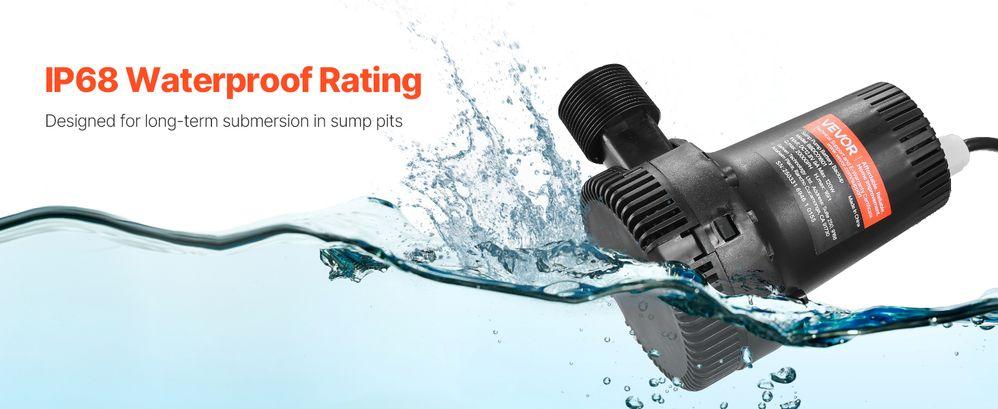 Spring new arrivals Basement Emergency Back-Up Sump Pump Backup Sump Pump System 2000GPH 0.17 HP