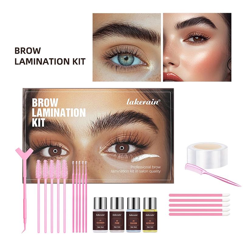 Eyebrow Perming Kit, Eyebrow Lifting Kit, Professional Eyebrow Care Products for Women & Girls, Eye Brow Makeup Products, Cosmetic, Eyebrow Set