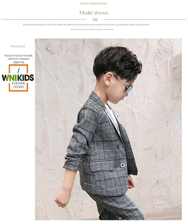 2024 New Trendy Autumn Outfit for Boys, Stylish Casual Suit for Older Children.
