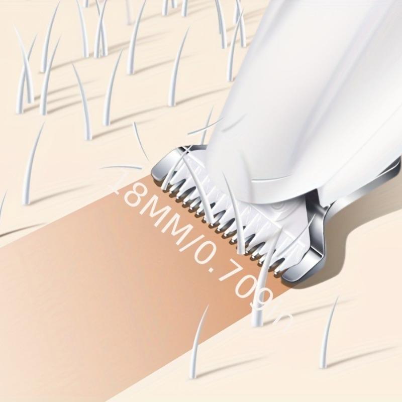 Rechargeable Pet Hair Trimmer Kit, Pet Paw Trimmer, Cordless Quiet Dog Trimmer for Grooming with LED Light, Small Dog Grooming Clippers for Dogs & Cats, Pet Grooming Tool,Waterproof, low noise pet shaver