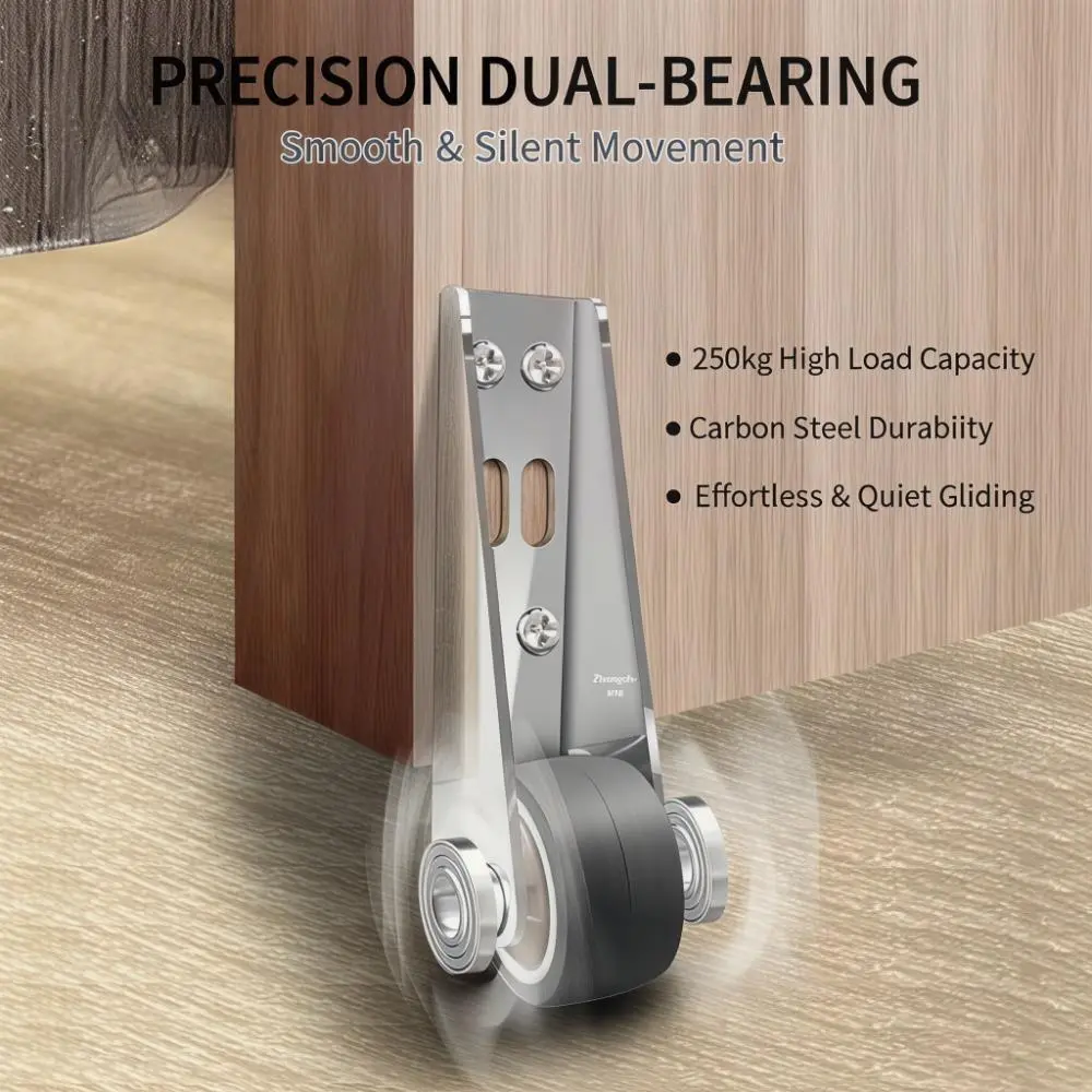 Wooden door sinking repair door lift door sagging pulley caster with bearing door falling deformation aligner universal type