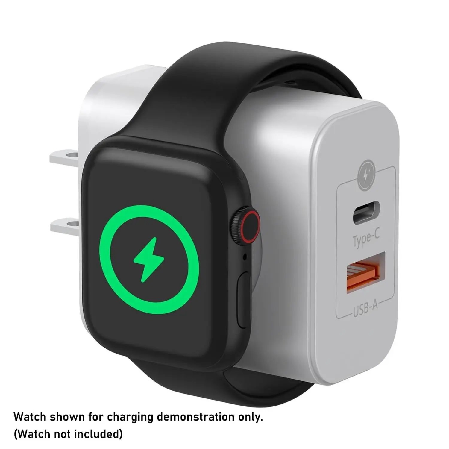for Apple Watch Charger, 3 in 1 USB C Portable Wall Fast Charging Block, 23W Dual Ports Charging for Smart Watch iWatch Series 10/9/8/7/6/SE/5/4/3/2/1/Ultra, for iPhone 17/17 Pro/17 Pro Max/16/15