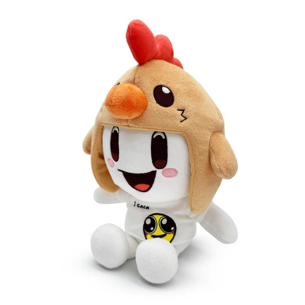 New PMdamiann Plush Beige Chicken Nuggets Hat Toy Doll Birthday Gift Doll Doll