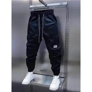 Men'sHaremPantsManBreathableMen'sClothing2025NewCasualPantsManStraightTrousersMenswearGamis