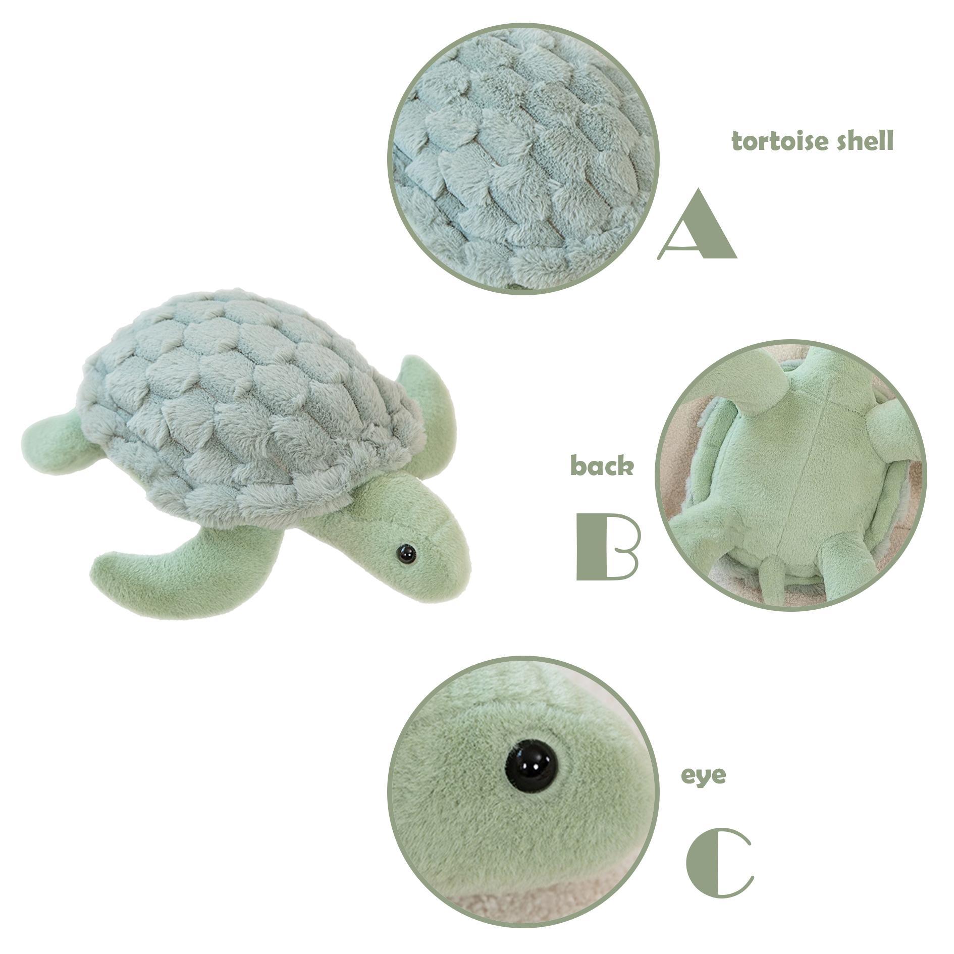 Cute Sea Turtle Design Plush Toy, Soft Stuffed Marine Animal Doll, Kawaii Plushie, Appease Doll for Teens Birthday Gift, Gift for Her, Stuffed Animals, Soft Cuddly Gift