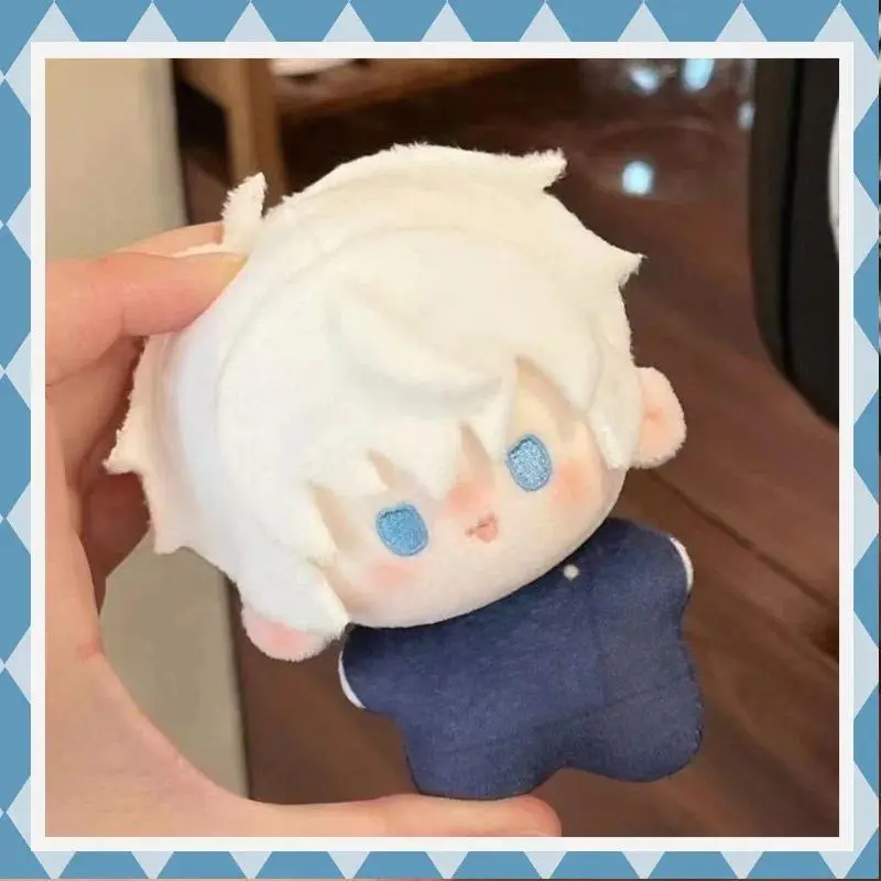 Jujutsu Kaisen Gojo Satoru Plush Doll 10cm Cute Mini Stuffed Toy Anime Figure Doll Collectible Gift for Fans Birthday Present