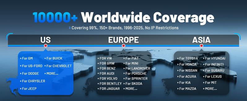 XTOOL X100 PAD3 Scan Tool & Programmer Tool with [KC100+EEPROM Adapter $350 Value Kit], All System Bidirectional OBD2 Scanner with FCA AutoAuth, 38+ Resets, ECU Coding, CAN FD & DOIP, 2 Years Update