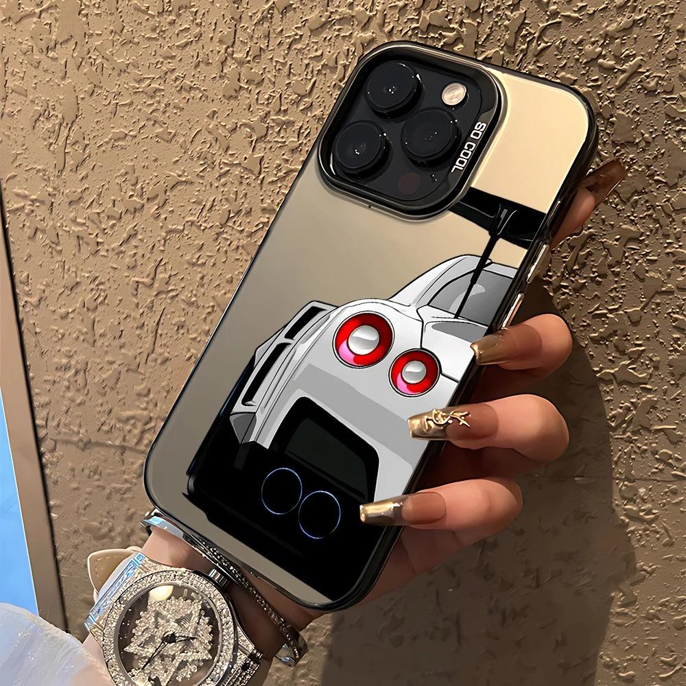 Cool JDM Sports Car Phone Case For iPhone 17 16e 16 15 14 13 12 11 mini Pro Max X XR 8 7 Air Plus Anti Fall Matte Back Cover