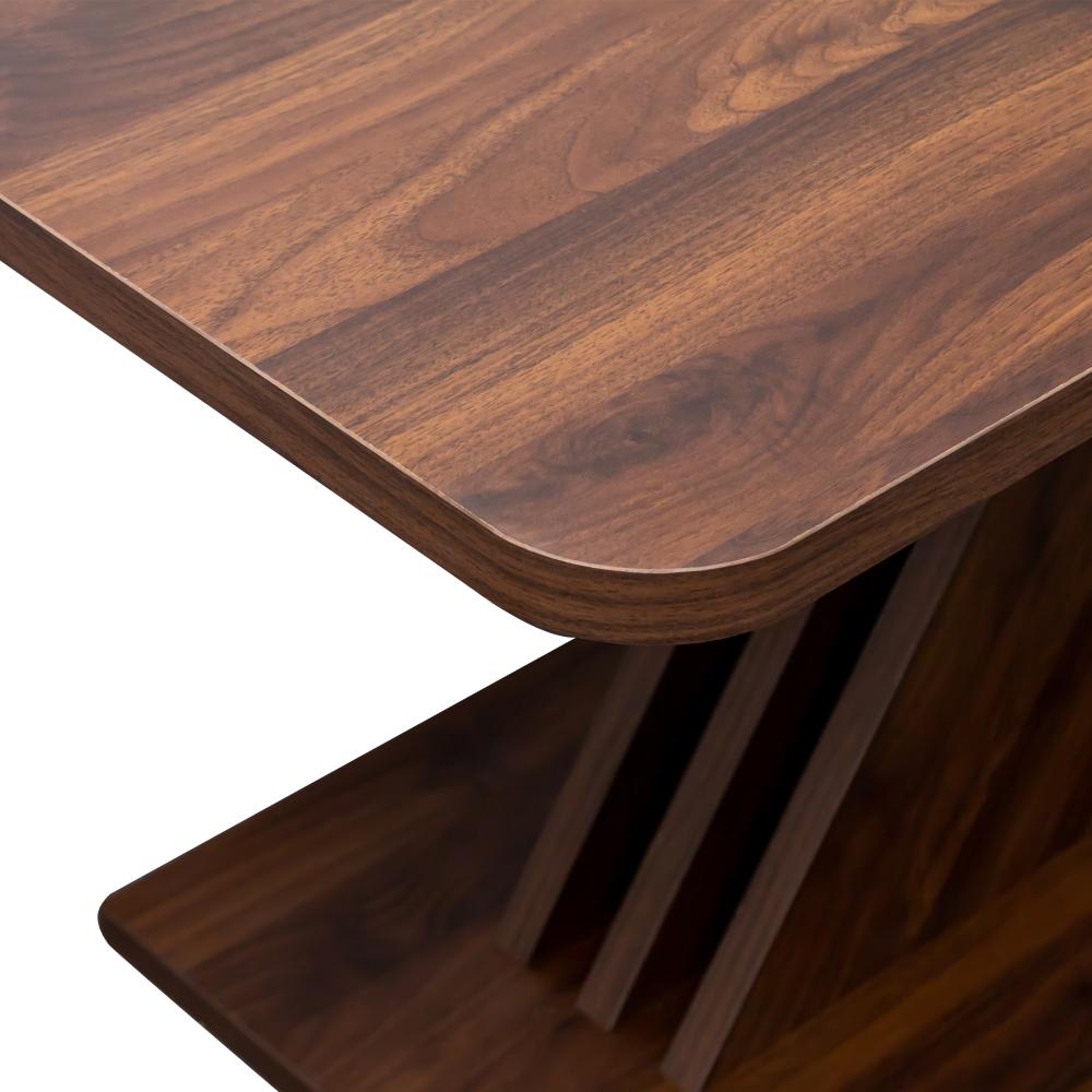 Versatile Extendable Console Table: Modern and Stylish Design with a Sturdy Base and Staggered X-Shape for Extra Sturdiness Farmhouse Round Dining Table with Metal Base