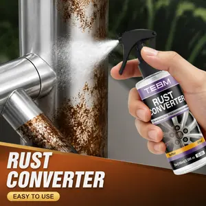 Rust Killer, Rust Remover Spray, Rust Remover For Metal, Quick Rust Dissolver, DIY Friendly, Metal and Car Rust Renovation, Instant Rust Removal, No Scrubbing Needed, Rust Converter