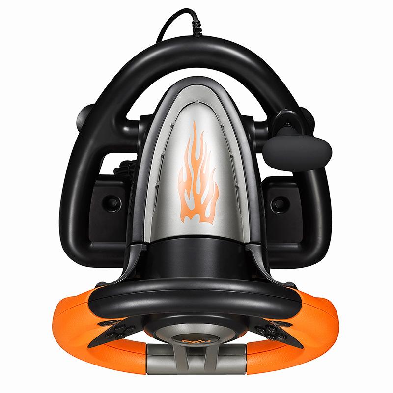 Ultimate Racing Experience!PXN-V3PRO Steering Wheel, Multi-System Support + One-Click Mode Switch, Dual Vibration + Stable Mount Set Complete