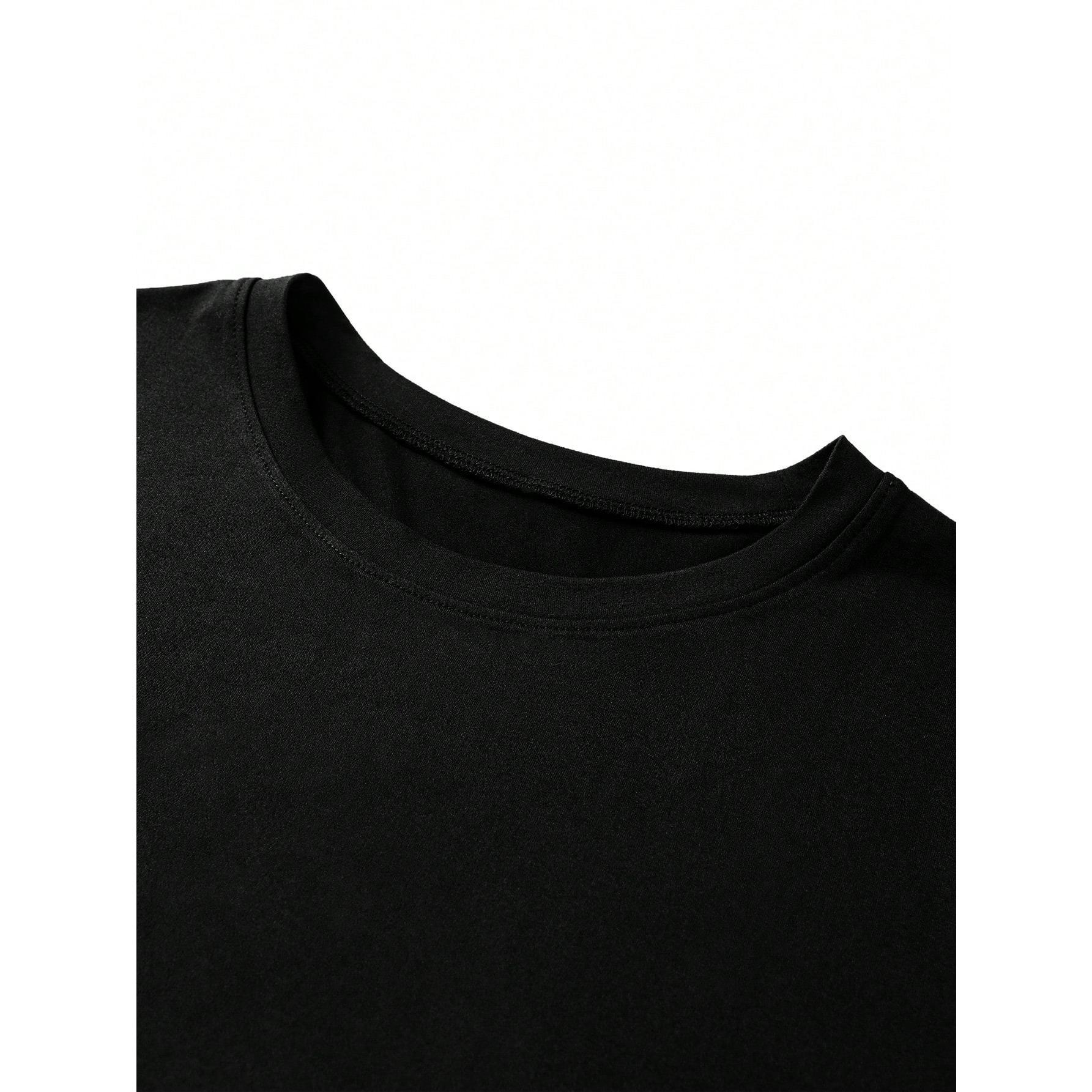 Mens Oversized Crew Neck Short Sleeve Tee Soft Cotton Streetwear Boxy Fit White Milano Italia Chest Print Summer Casual Outfit