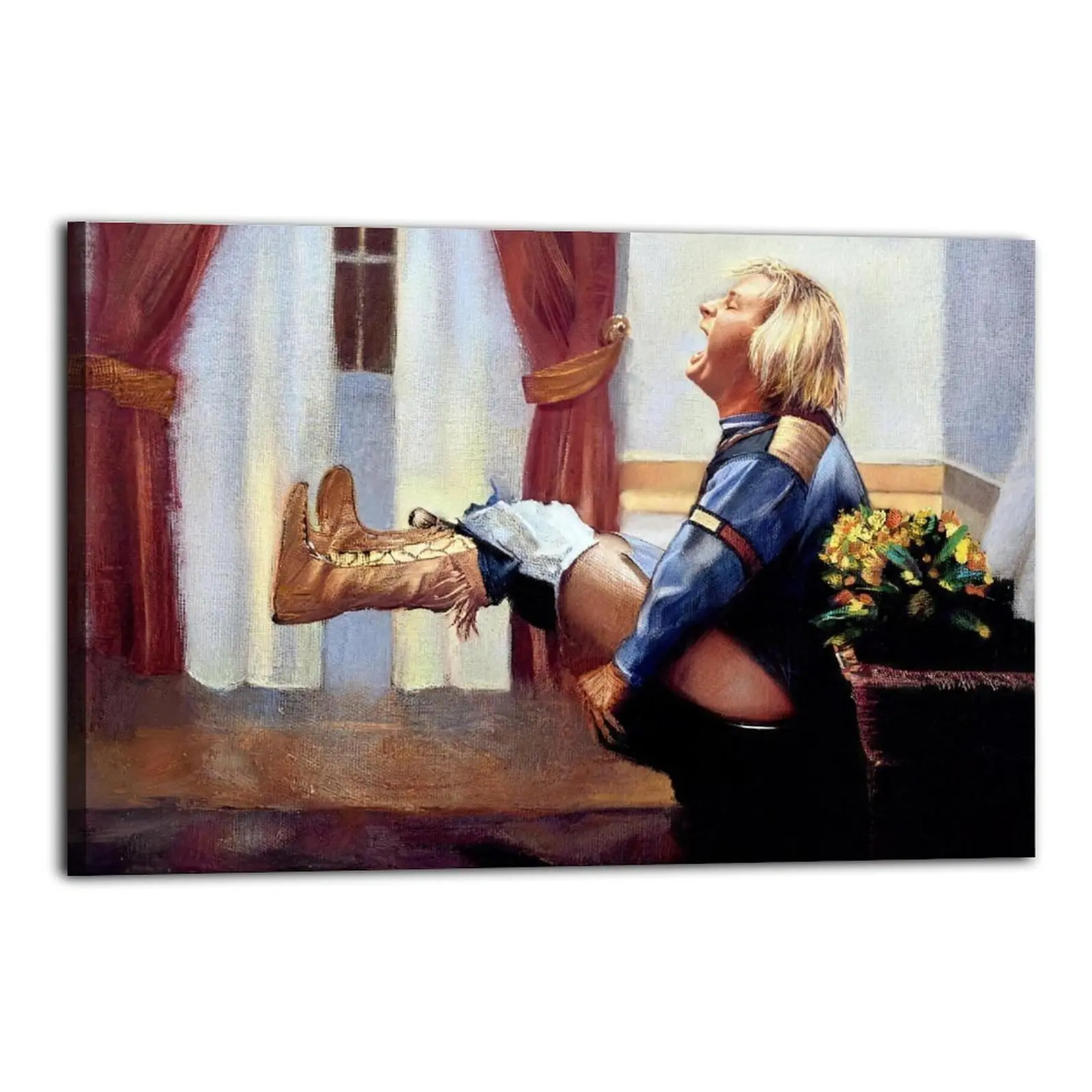 Dumb And Dumber Canvas Painting| Bedroom Art | Bathroom Art | Trendy Wall Art | Funky Wall Art