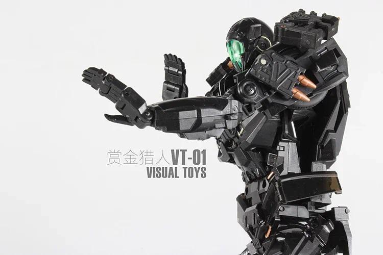 In stock Transformation Robot Peru Kill Lockdown VT-01 VT01 KO VS UT R01 MasterPiece Alloy With Two Dogs Anime Action Figure