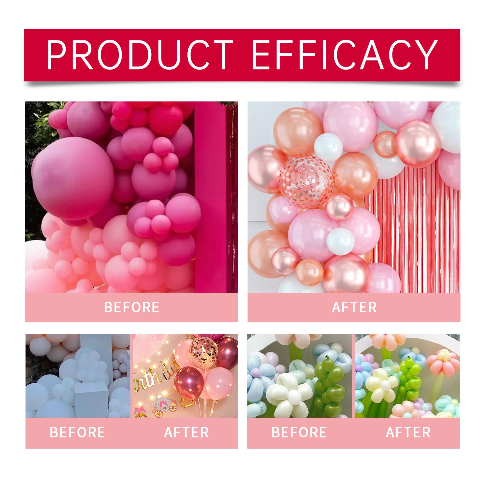 2PCS Dowmoo Balloon Shine Spray Brightens Up The Party Atmosphere With Easy To Apply Gloss Latex Balloon Spray