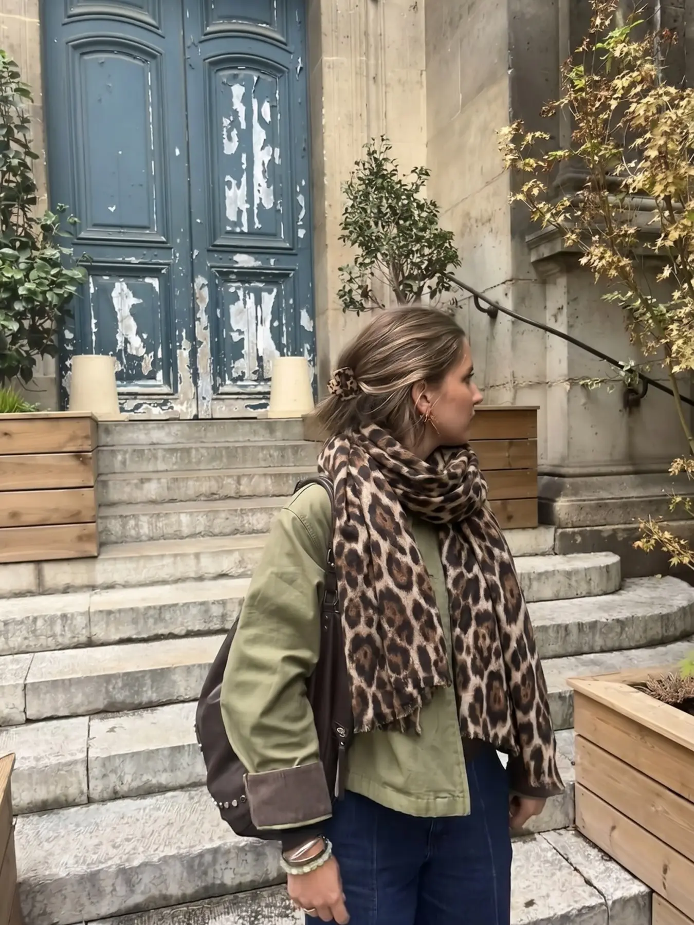 Boho Leopard Print Scarf, Lightweight Pashmina Wrap, Soft Warm Shawl, Long Printed Silk Scarf, Casual Fit Accessory, Fashionable Throw, Boho Style Scarf