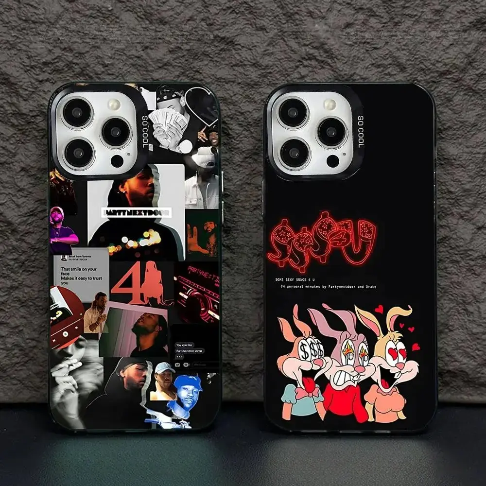 SINGER Partynextdoor COLOURS Black Phone Case Compatible with IPhone 17 16 15 14 13 12 11, Pro, Max, Plus, E, Air, Samsung Galaxy S26 S25 S24 S23 S22