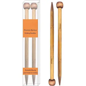 Knitting  Straight Single Pointed Sweater Knitting  13.8-inch Length for  DIY Knitting Projects,Size  13(9mm)