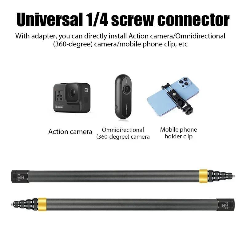 Carbon Fiber Invisible Extended Edition   for Insta360 X3 GO3 Action 4 Accessories 300CM for DJI GoPro   stack pro Compact Magnetic Multifunctional Selfie Stick Waterproof Electric Foot Callus Remover Rotatable Tripod with Remote phone
