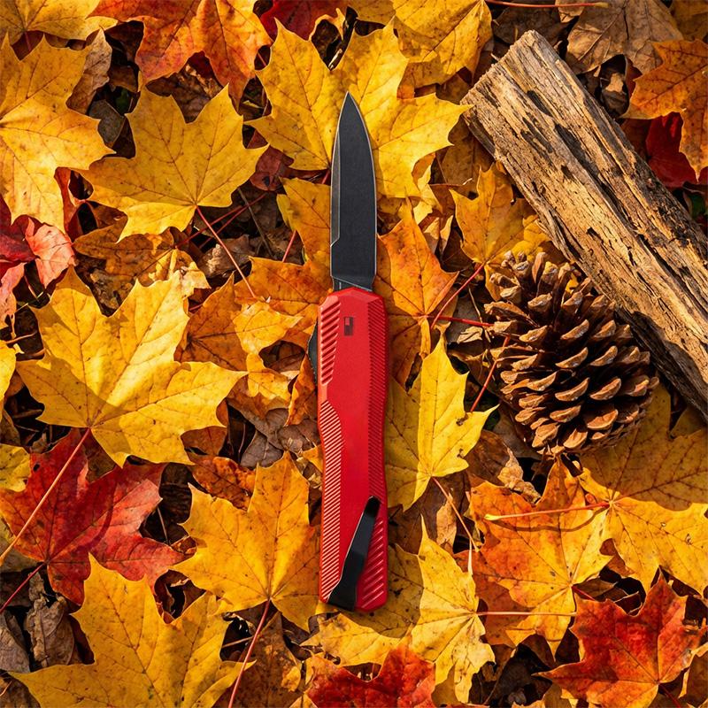 EDC Folding Pocket Knife – Lightweight Compact Utility Knife with Anti-Slip Nylon Handle, Durable Outdoor Tool for Camping, Hiking, Fishing, Survival & Everyday Carry