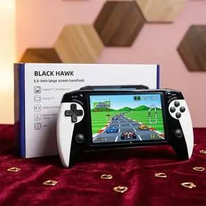 X9 Retro Handheld Game Console, HD 5.5-Inch IPS Screen, Classic Games, TV Connection, 10+ Emulators, 5-Hour Battery Life, Kids Gift